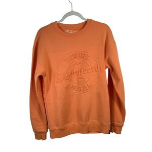 Gameday Social Tennessee Volunteers Orange Crew Sweatshirt Football Womens Small